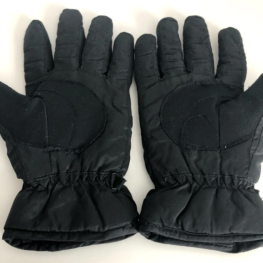 Manzella Nylon Pack It Warmer Black Gloves